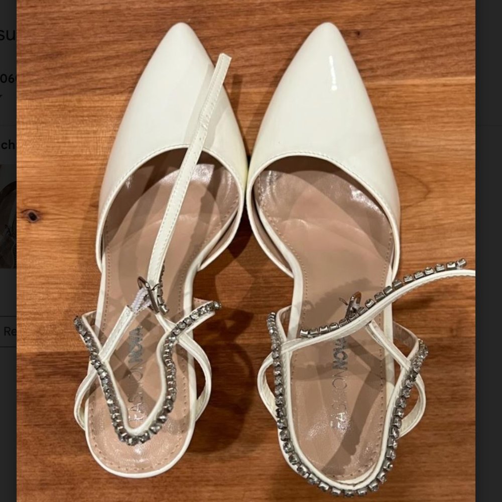 FashionNova, White, 7.5